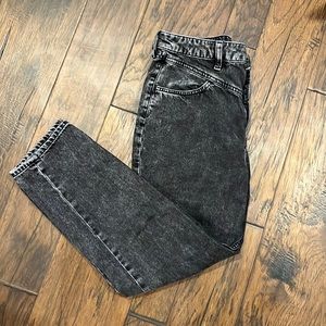 H&M faded black jeans